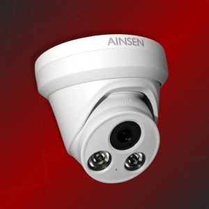 AINSEN 5 MP Smart Hybrid Light Fixed Turret Network Camera
