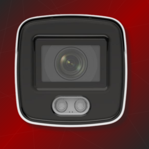 Hikvision 4 MP ColorVu Fixed Mini Bullet Network Camera with Built-In Microphone