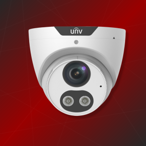 UNV 4 MP Tri-Guard Fixed Dual-Light Turret Network Camera